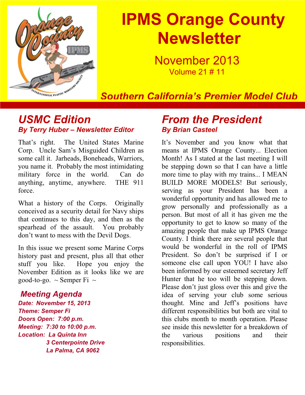 IPMS Orange County Newsletter