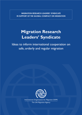 Migration Research Leaders' Syndicate