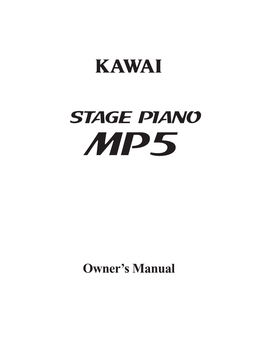 Kawai-MP5-Digital-Piano-Manual.Pdf