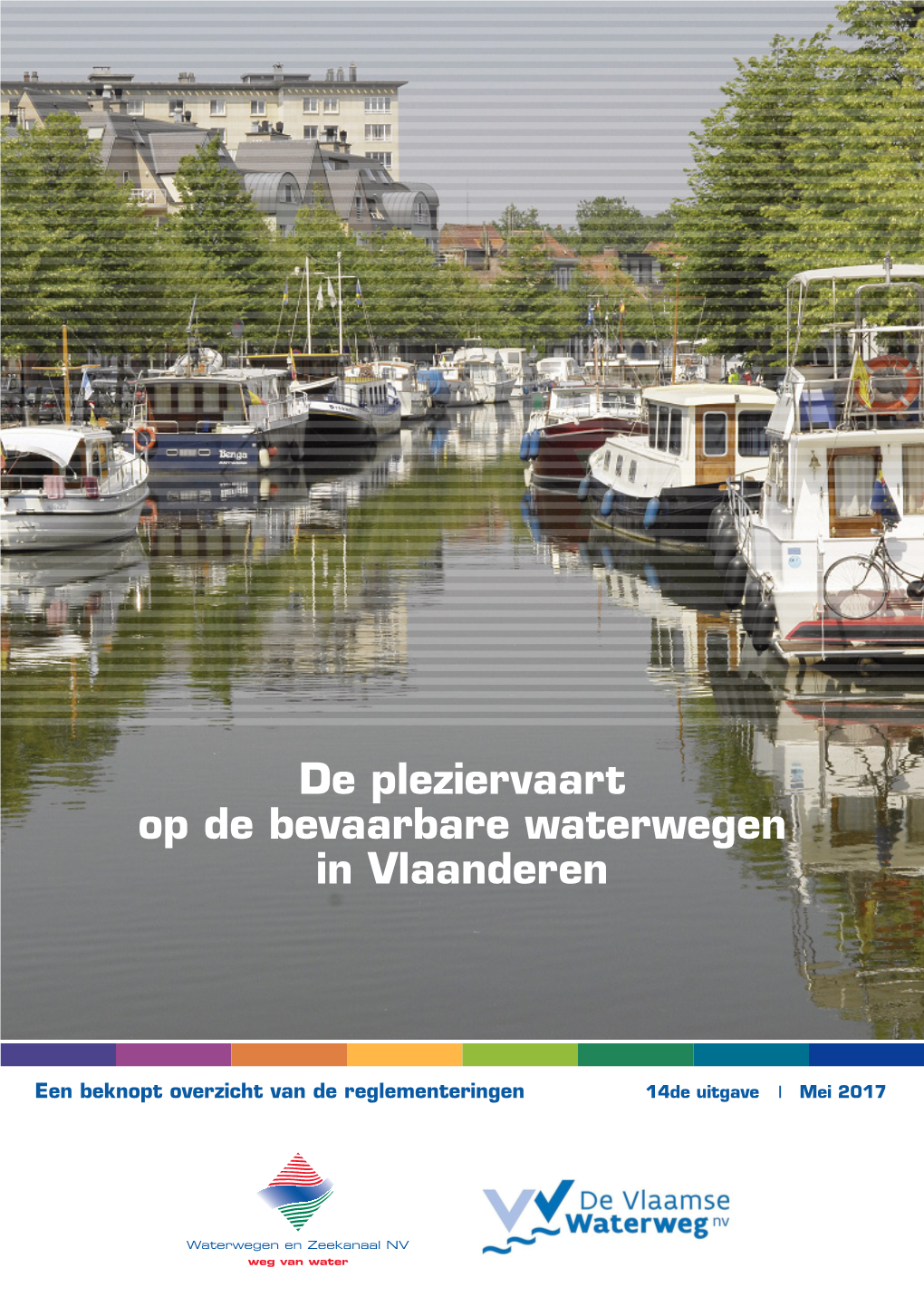 De Pleziervaart Op De Bevaarbare Waterwegen in Vlaanderen