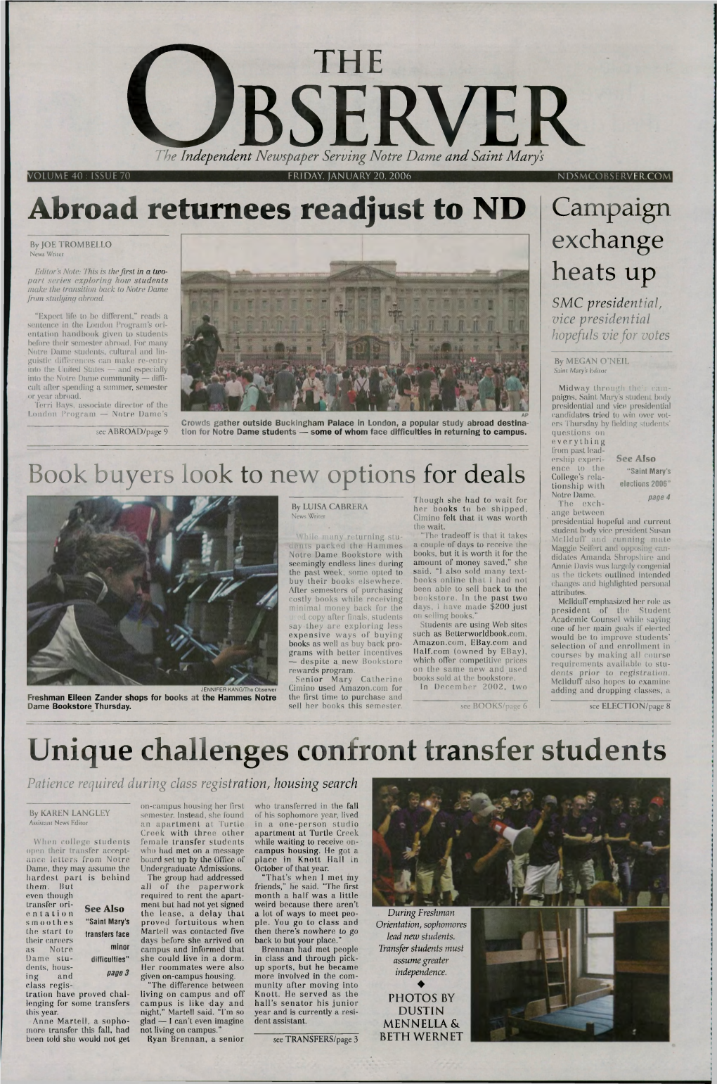 —™--", T M :: ' 7 * Abroad Returnees Readjust to ND