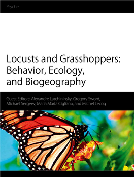 Locusts and Grasshoppers: Behavior, Ecology, and Biogeography