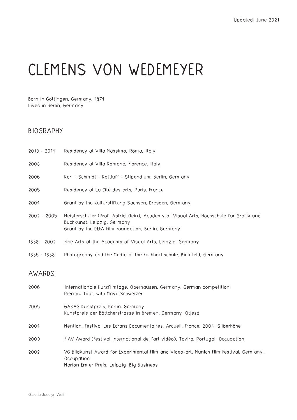 Clemens Von Wedemeyer