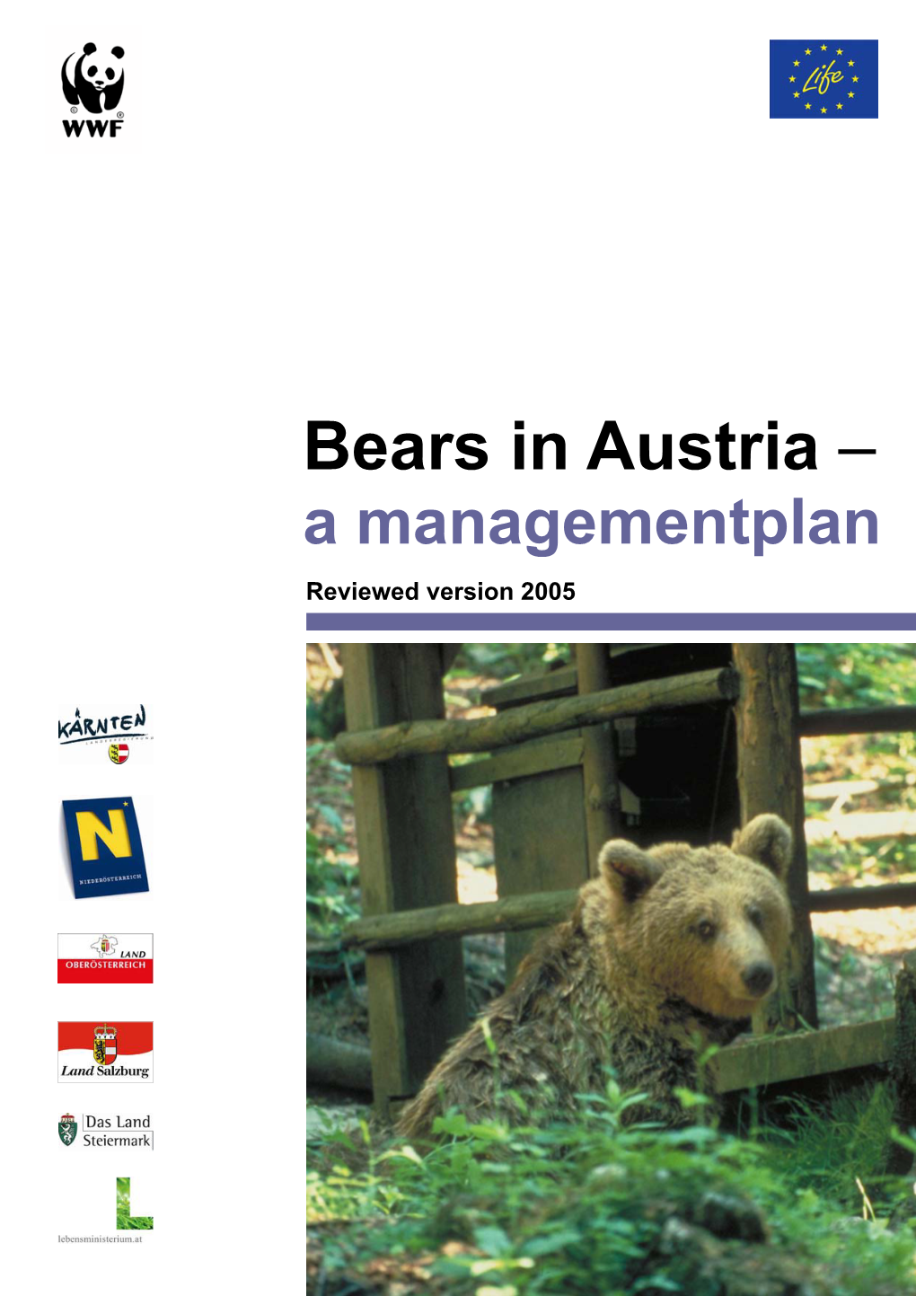Bears in Austria – a Managementplan Reviewed Version 2005 November 2005