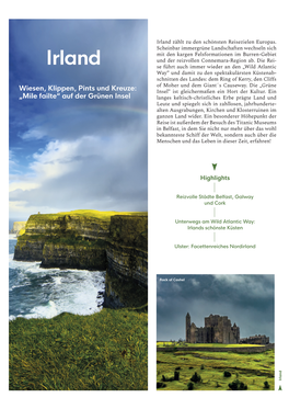 Irland Zählt Zu Den Schönsten Reisezielen Europas