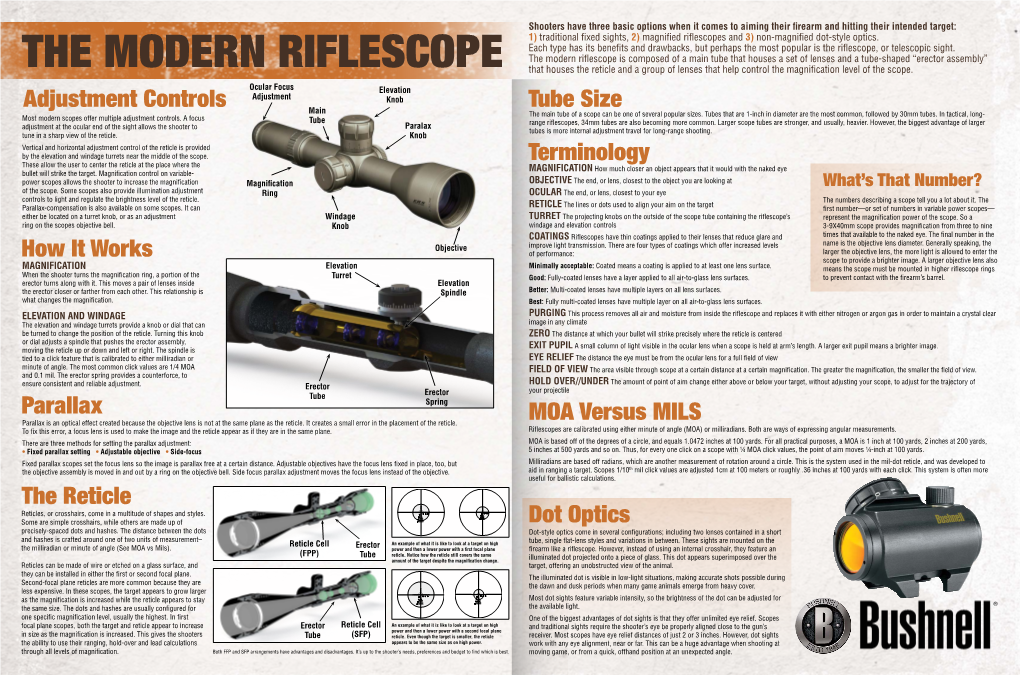 Bushnell Modern Riflescopes