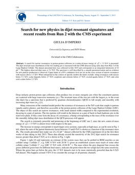 Search for New Physics in Dijet Resonant Signatures and Recent Results from Run 2 with the CMS Experiment