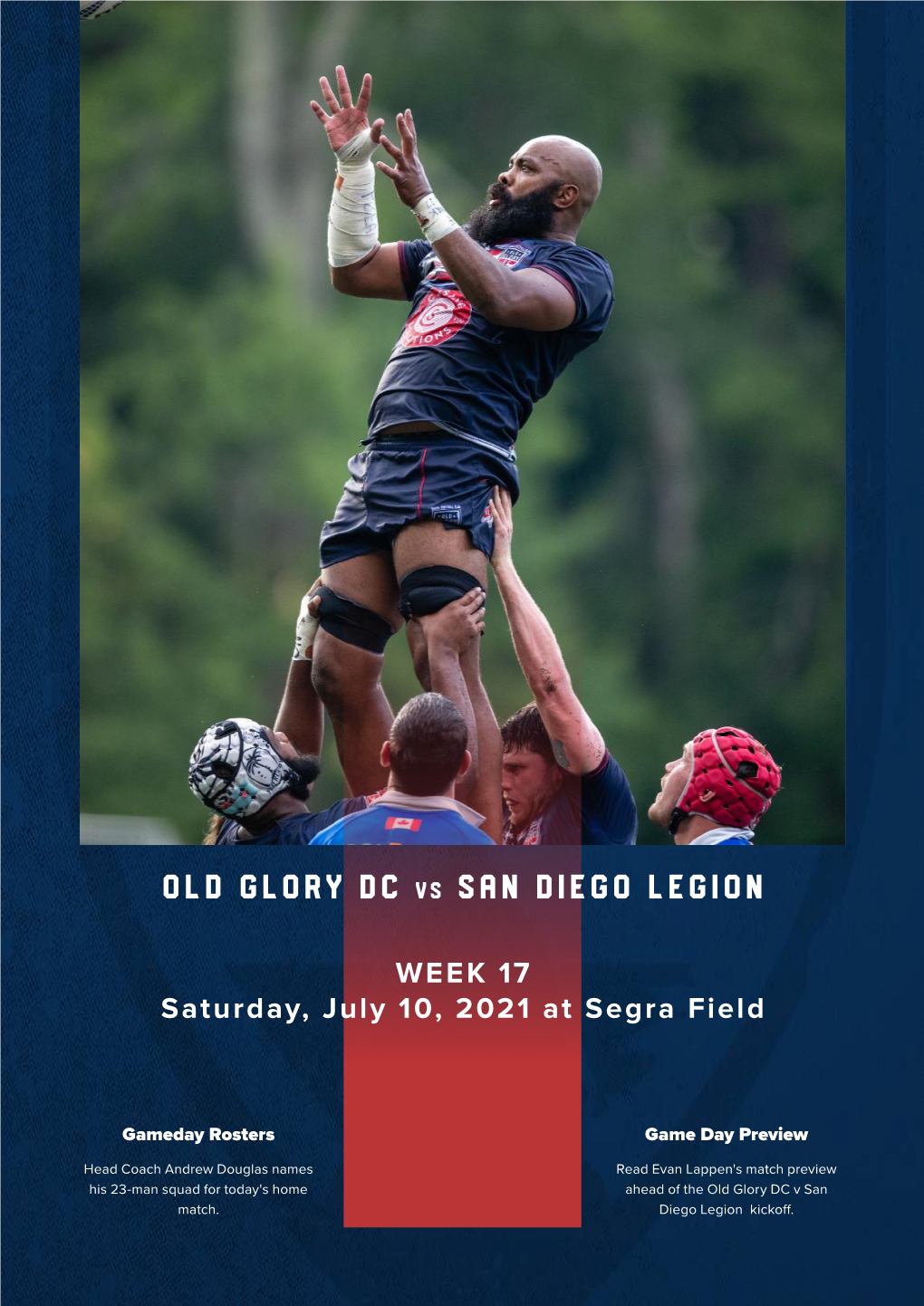 Old Glory DC Vs San Diego Legion