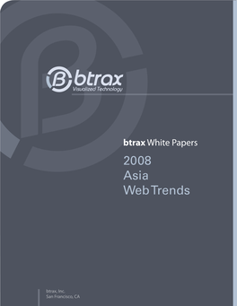 2008 Asia Web Trends