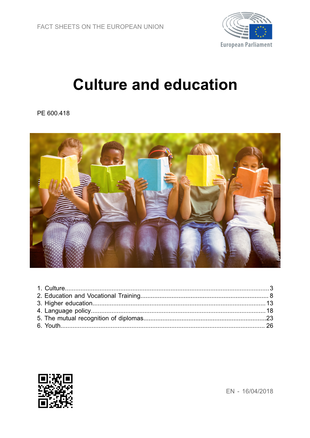 Culture and Education