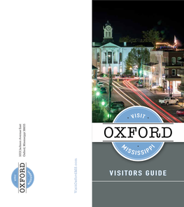 Oxford Visitor's Guide