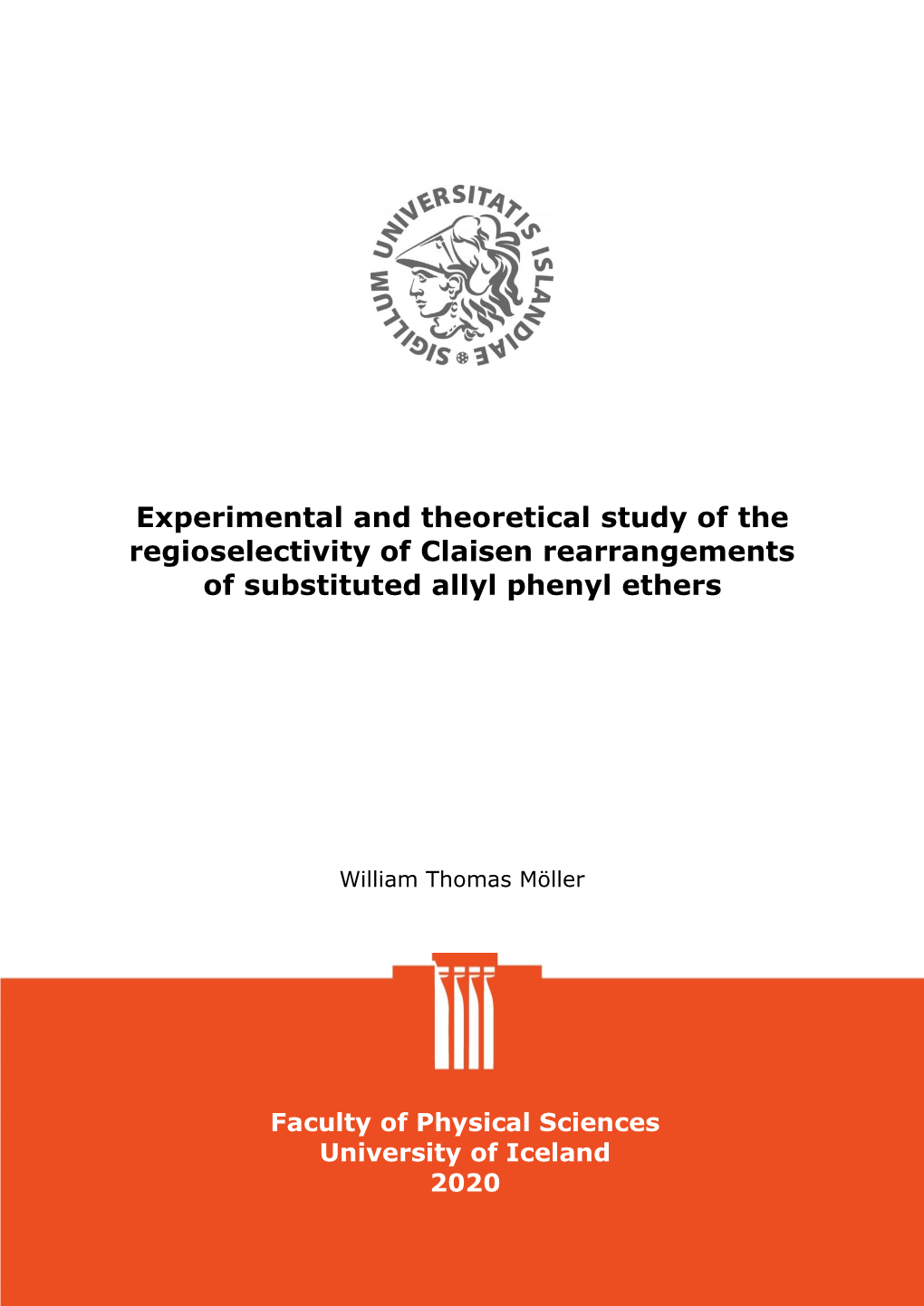 And Para-Substituted Allyl Phenyl Ethers Was Investigated