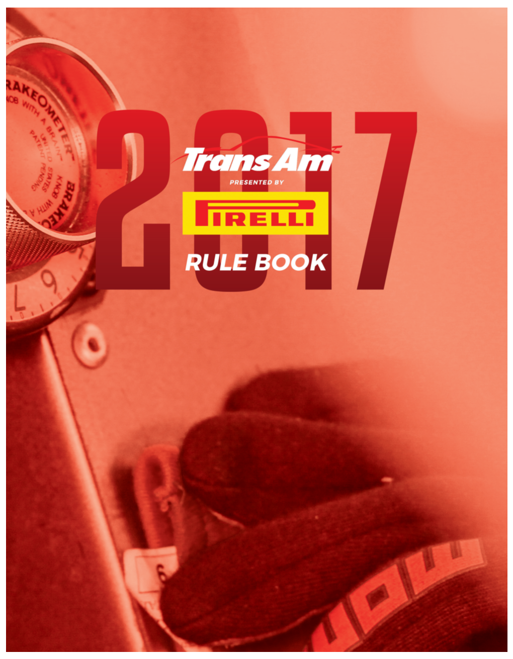 2017 Trans Am Series by Pirelli Rule Book V1 (1-15-17)1.Pdf