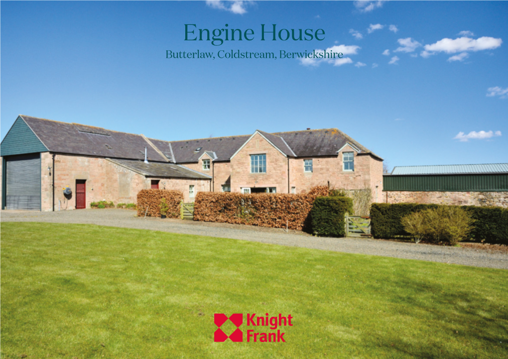 Engine House Butterlaw, Coldstream, Berwickshire