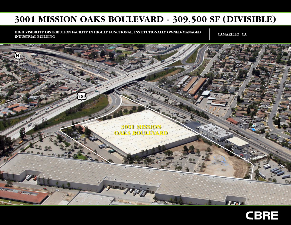 3001 Mission Oaks Boulevard - 309,500 Sf (Divisible)