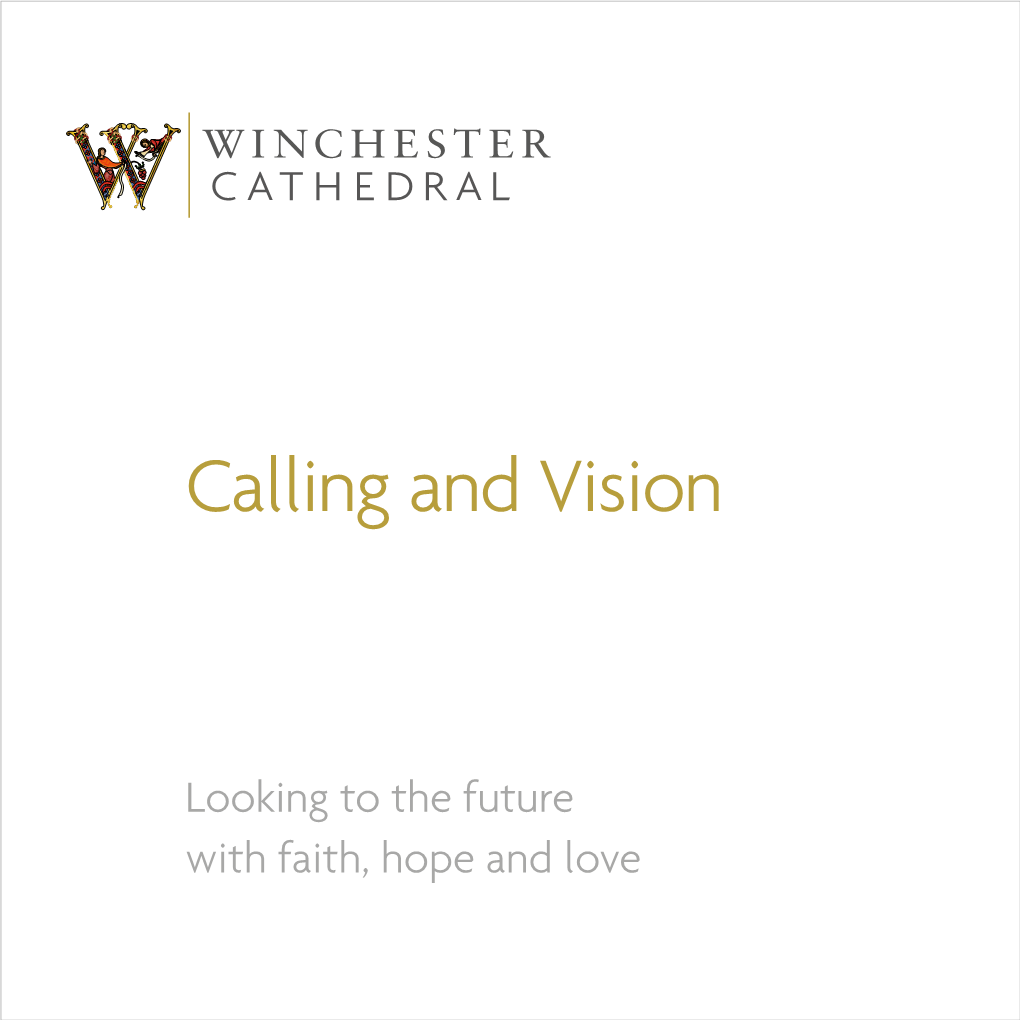 Calling and Vision