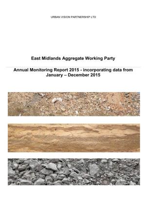 East Midlands Aggregate Working Party