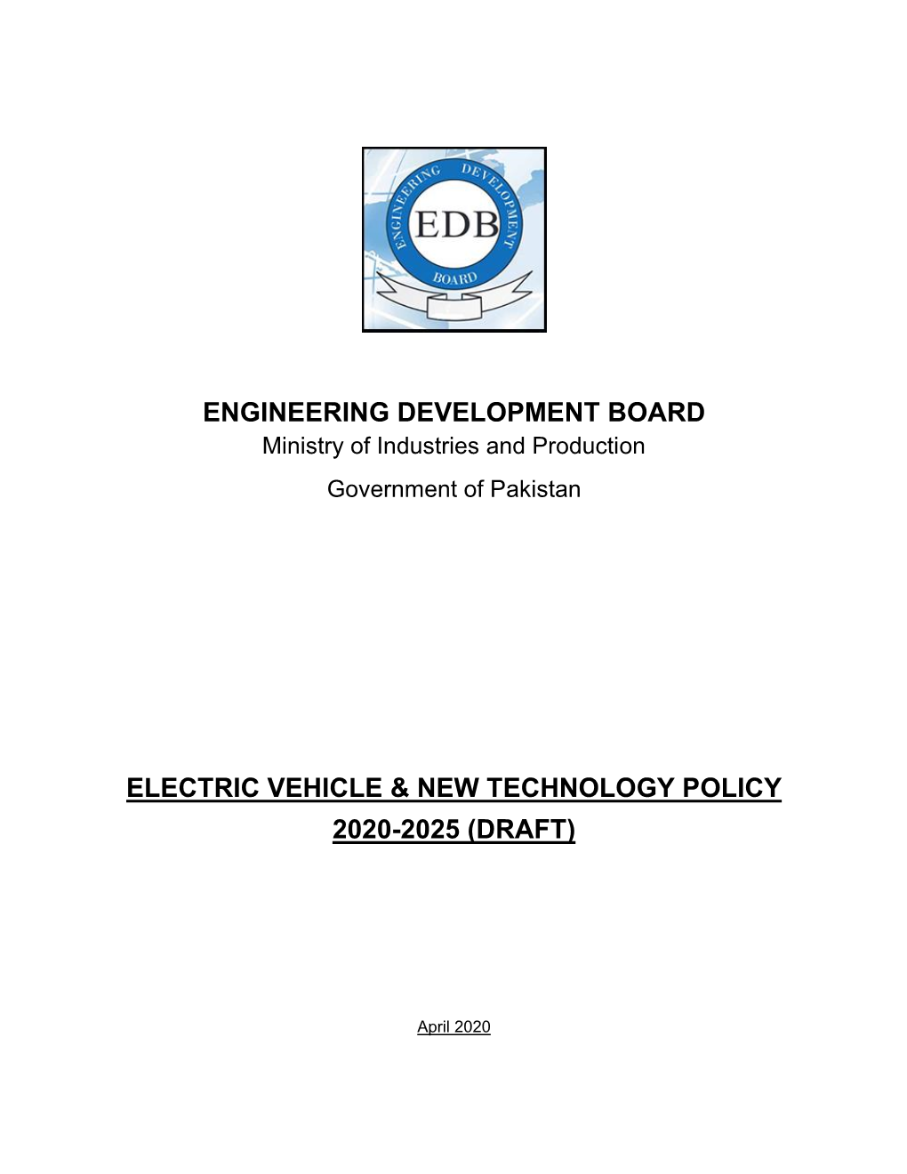 Engineering Development Board Electric Vehicle