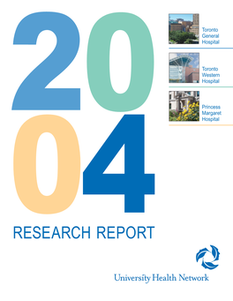 Research Report 2004 from the President & Ceo