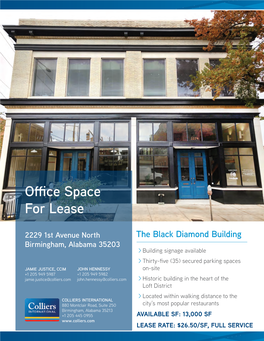 Office Space for Lease