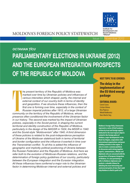 Parliamentary Elections in Ukraine