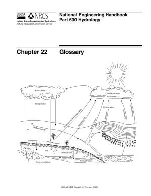 Chapter 22 Glossary