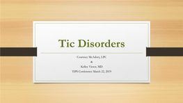 Tic-Disorders.Pdf