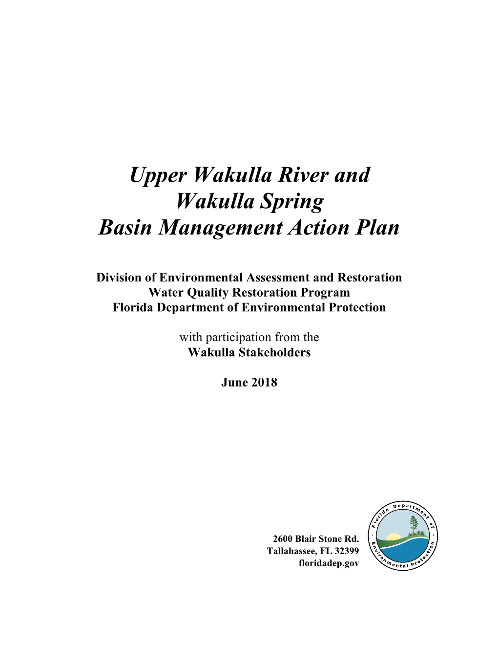 Wakulla BMAP PFA1