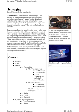 Jet Engine - Wikipedia, the Free Encyclopedia 頁 1 / 18