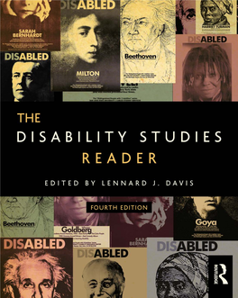 Lennard J. Davis (Ed.)-The Disability Studies Reader-Routledge