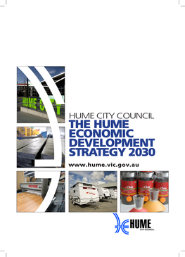 The Hume Economic Development Strategy 2030