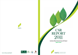 Sumitomo Mitsui Financial Group CSR Report Digest Version