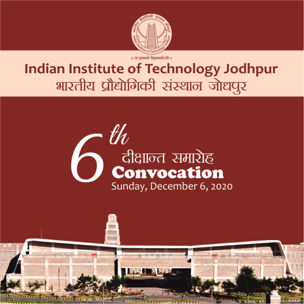 Convocations of IIT Jodhpur