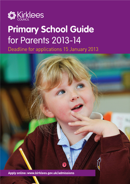 Primary School Guide 2013-14