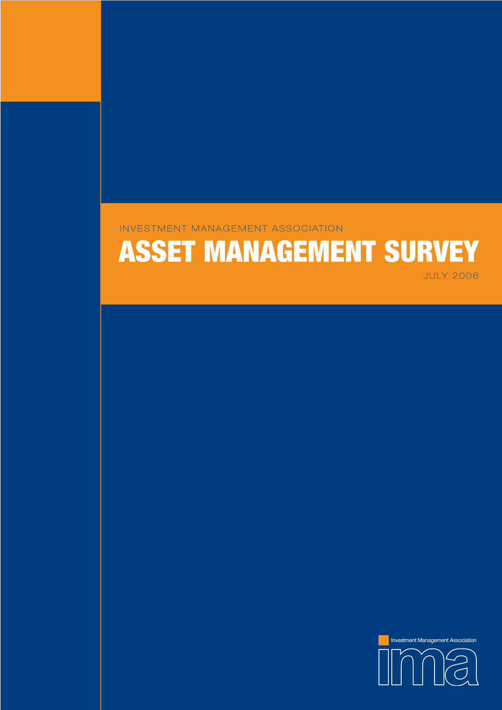 Asset Management Survey 2005