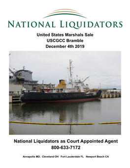 National Liquidators As Court Appointed Agent 800-633-7172