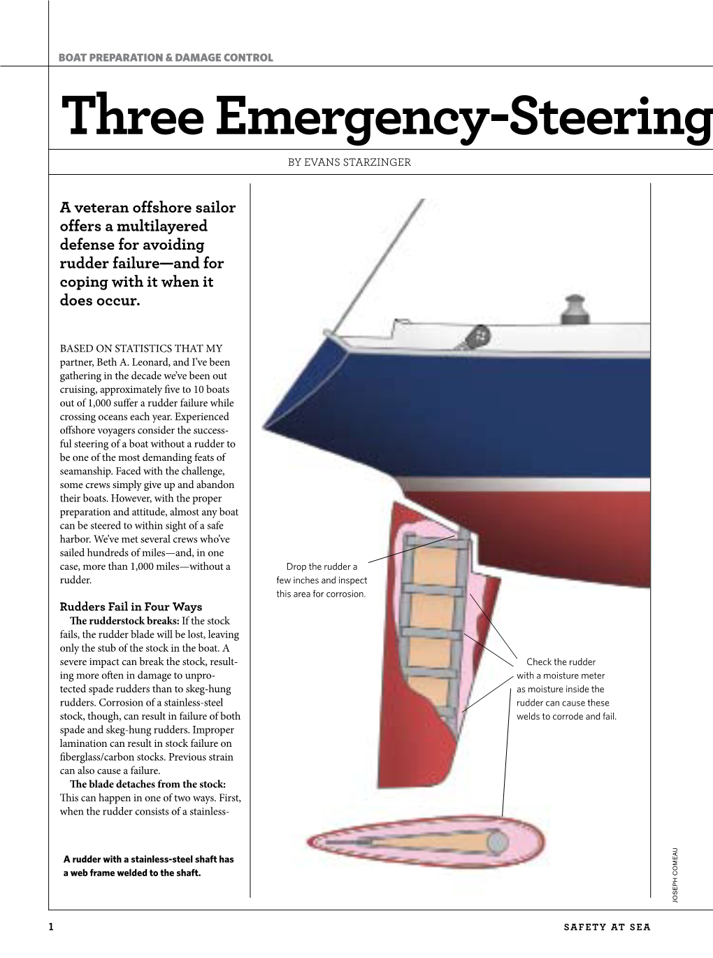 Three Emergency-Steering Solutions by Evans Starzinger