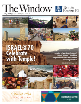 ISRAEL@70 Celebrate with Temple!