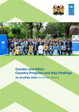 Gender and Ndcs: Country Progress and Key Findings