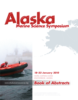 Marine Science Symposium GULF of ALASKA MONDAY AFTERNOON, JANUARY 18, 2010 DENIS WIESENBURG, SCHOOL of FISHERIES and OCEAN SCIENCES, UNIVERSITY of ALASKA FAIRBANKS
