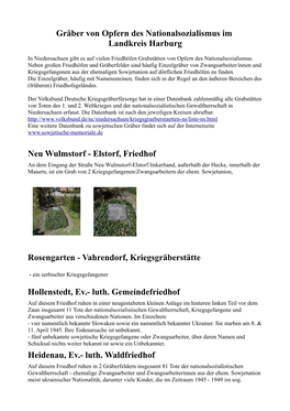 Elstorf, Friedhof Rosengarten