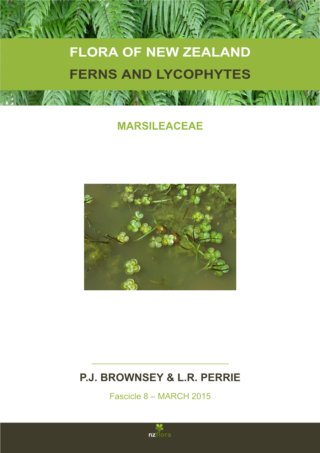 Flora of New Zealand Ferns and Lycophytes