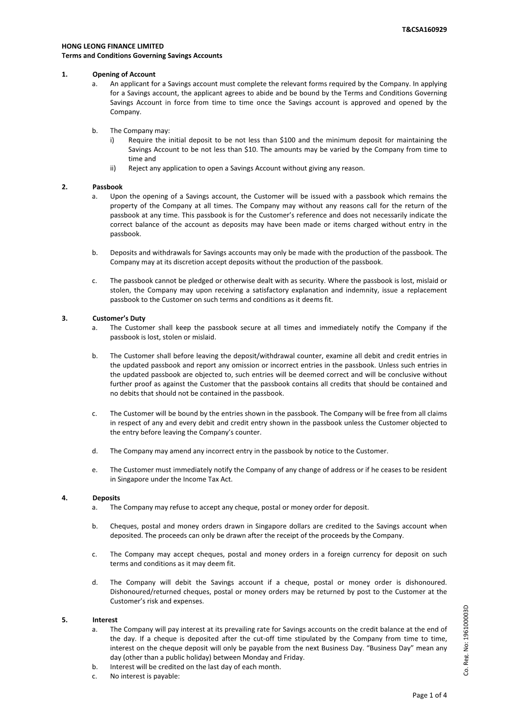 Savings Account Tcs Final041016