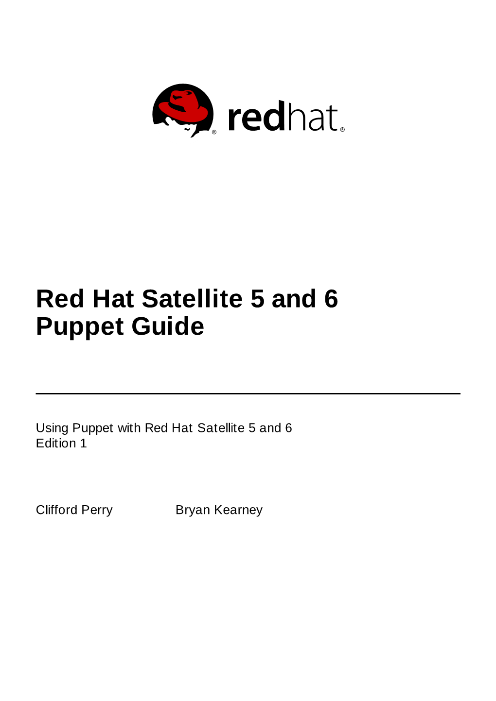 Red Hat Satellite 5 and 6 Puppet Guide