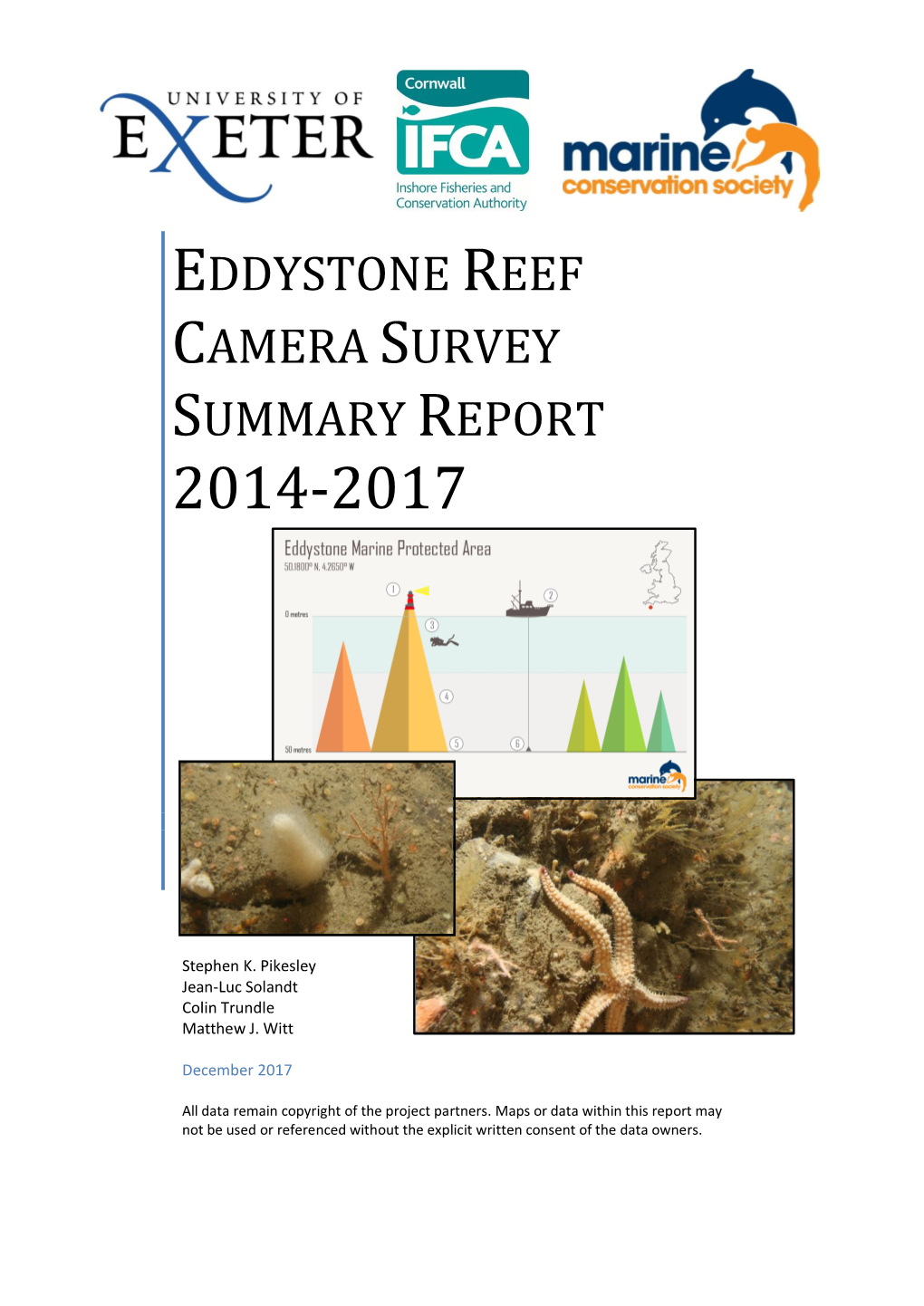 Eddystone Reef Camera Survey Summary Report 2014-2017