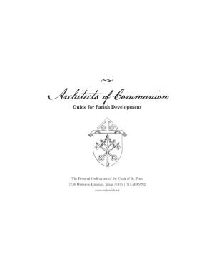 Architects of Communion Guide for Parish Development