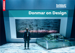 Donmar on Design SECTION Contents