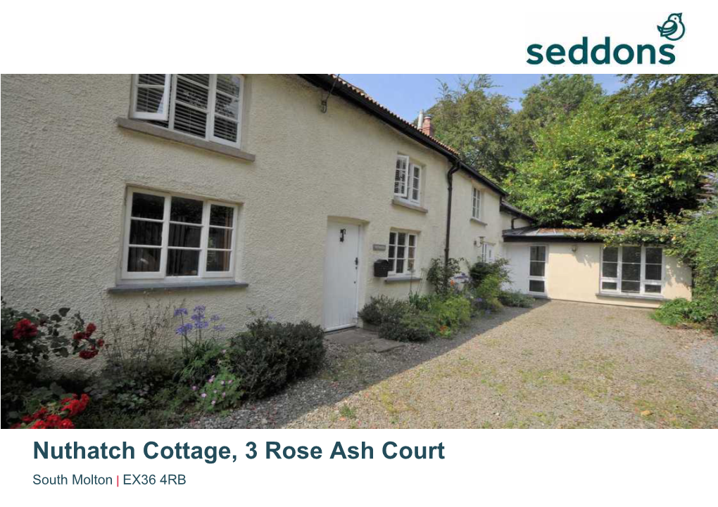 Nuthatch Cottage, 3 Rose Ash Court