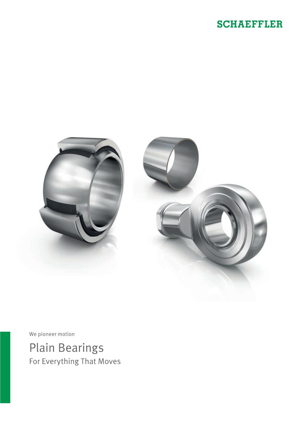 Plain Bearings for Everything That Moves Plain Bearings Can Also Be Found in Cranes, Forklift Trucks, and Straddle Carriers