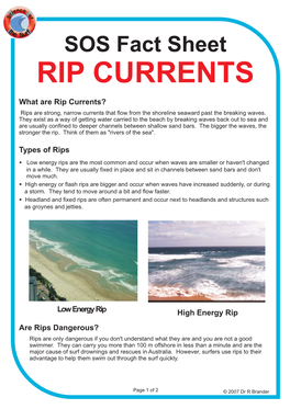 What Are Rip Currents? Types of Rips Are Rips Dangerous